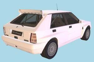 Lancia Car Lancia Delta HF Integrale-2